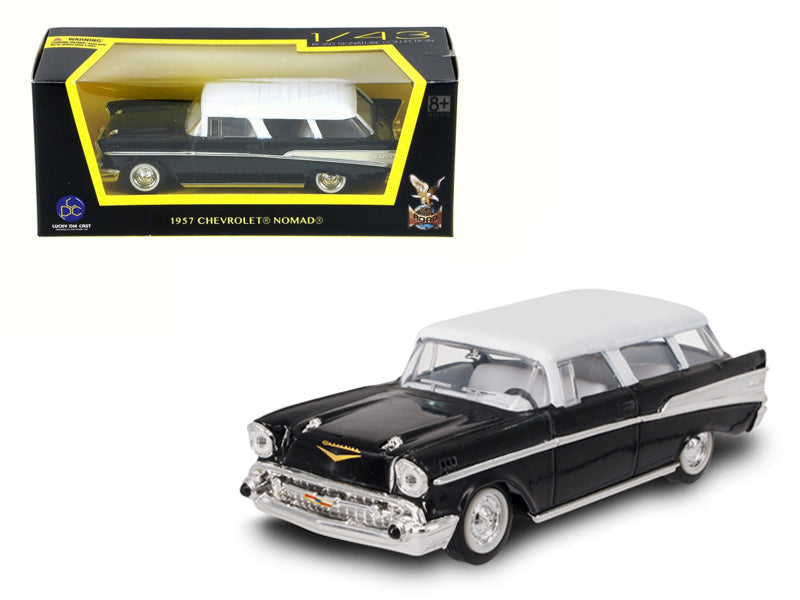 1957 Chevrolet Nomad Black Diecast Model Car