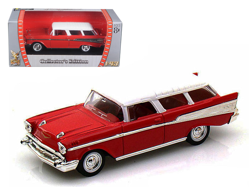 1957 Chevrolet Nomad Red Diecast Model Car