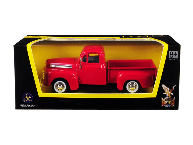 1948 Ford F-1 Red Diecast Model Pickup Truck