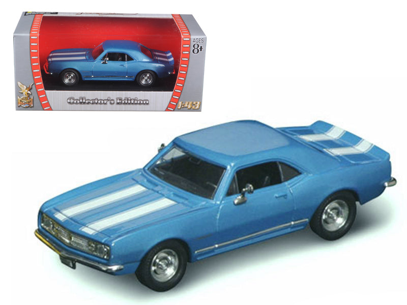 1967 Chevrolet Camaro Z Blue Diecast Model Car