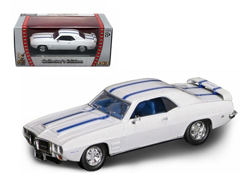 1969 Pontiac Firebird Trans White Diecast Model Car