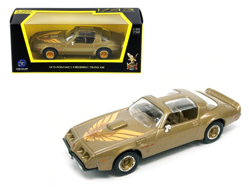 1979 Pontiac Firebird T Gold Diecast Model Car