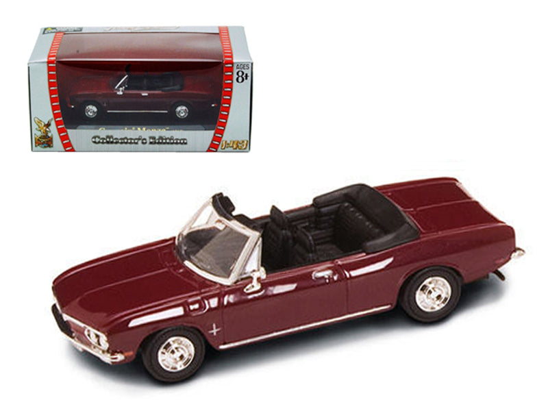 1969 Chevrolet Corvair Monza Red Diecast Model Car