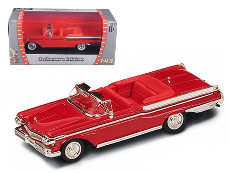 1957 Mercury Turnpike Cruiser Red Diecast Model Car