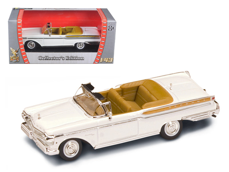 1957 Mercury Turnpike Cruiser White Diecast Model Car