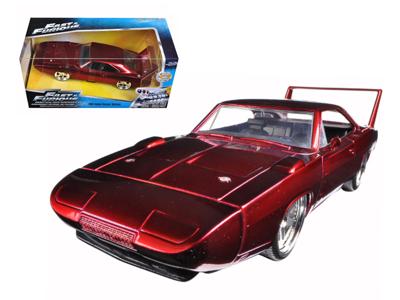 1969 Dodge Charger Daytona Red Diecast Model Car