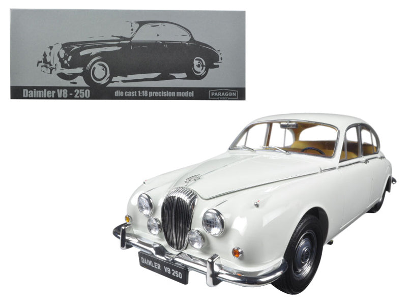 1967 Daimler V8-250 White Diecast Model Car