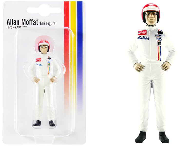 Allan Moffat Model Race Car Driver Figure Coca-Cola