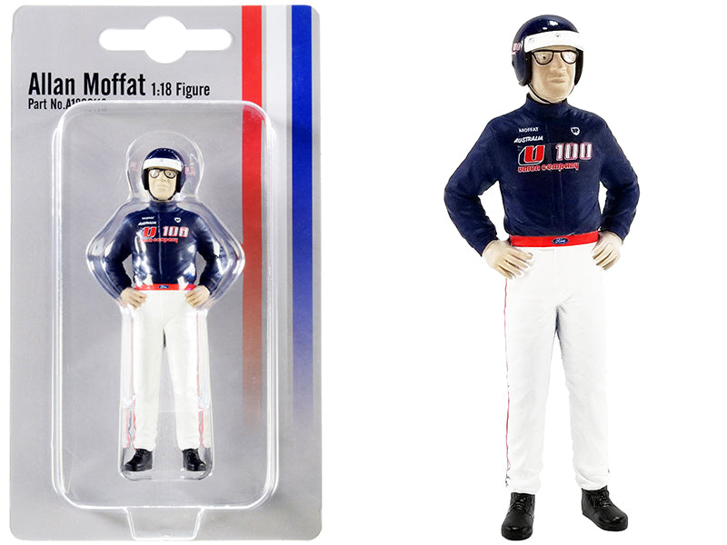 Allan Moffat Model Race Car Driver Figure