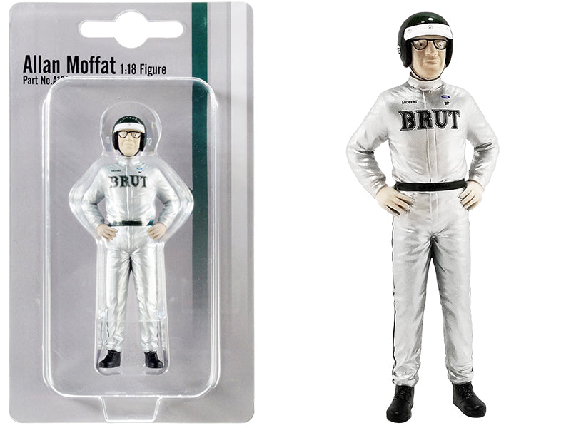 Allan Moffat Model Race Car Driver Figure