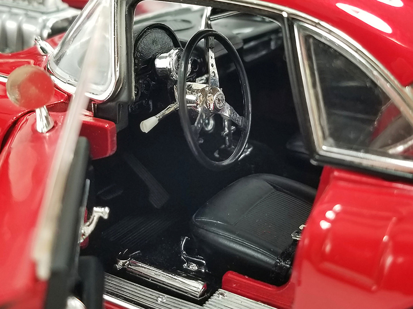 1961 Chevrolet Corvette Gasser Red Diecast Model Race Car