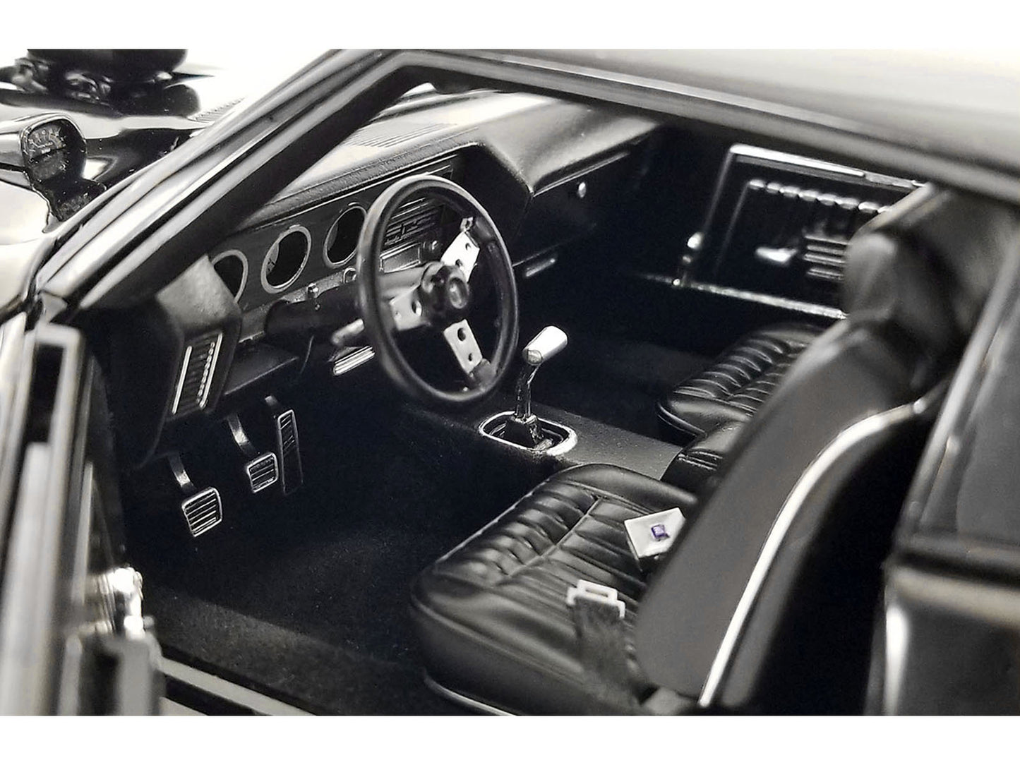 1970 Pontiac GTO Judge Black Diecast Model Car
