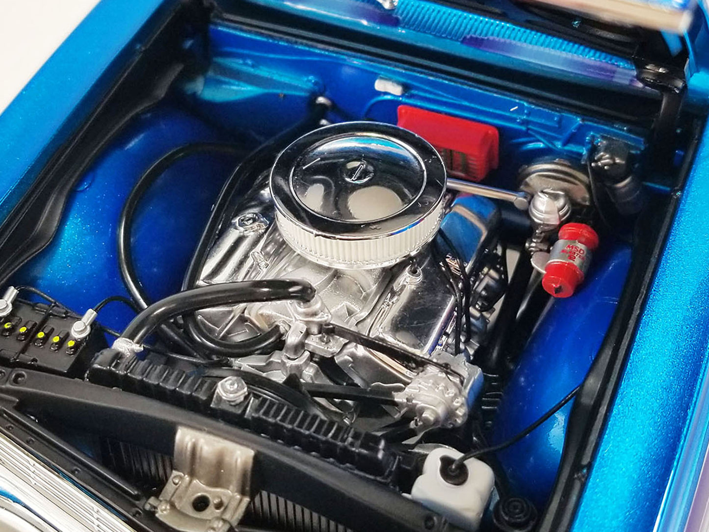 1965 Chevrolet El Camino Blue Diecast Model Car