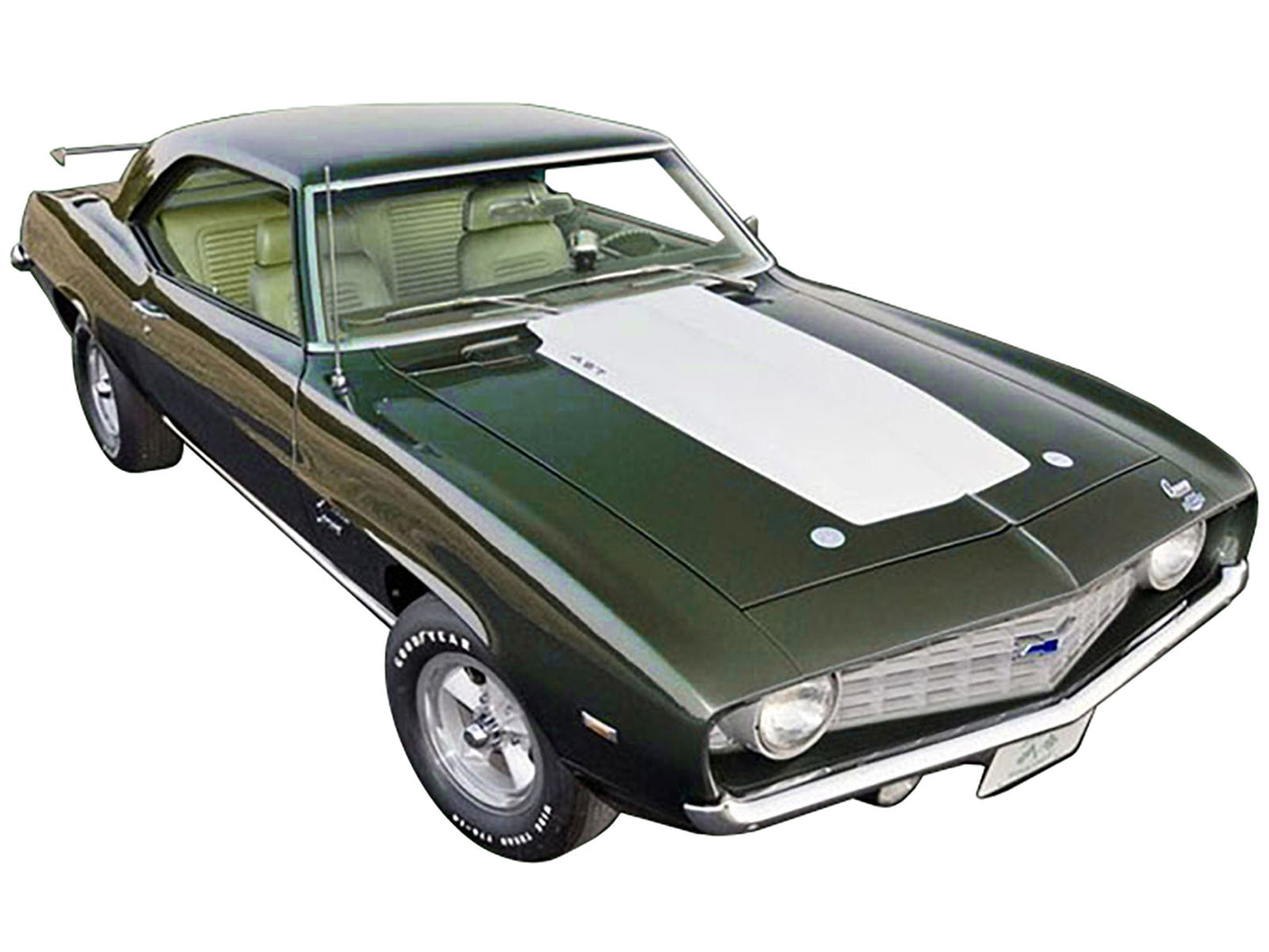 1969 Chevrolet Copo Camaro Green Diecast Model Car