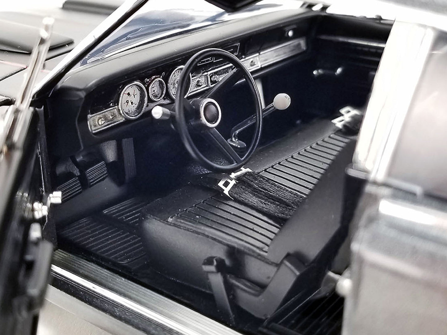 1970 Dodge Dart Street Gray Diecast Model Car