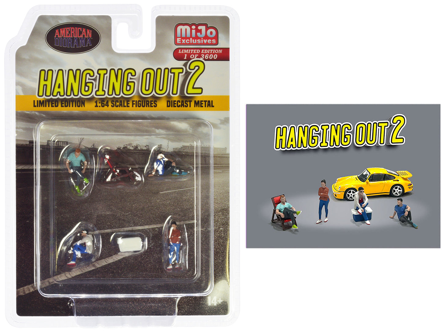 Hanging Out Diecast Model Lifestyle Figure