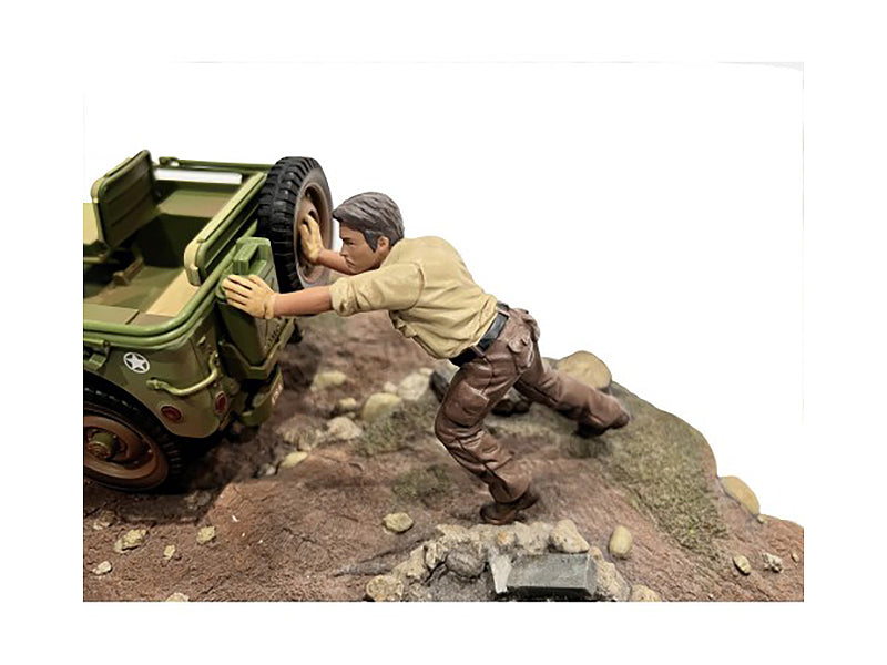 4X4 Mechanic #5 Model Auto Mechanic Figure Automotive Repair