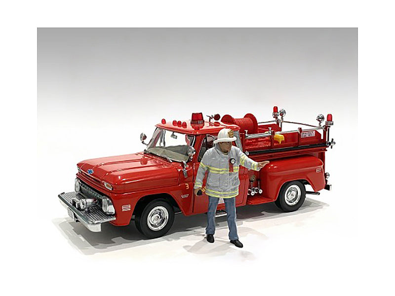 Firefighters Fire Captain Model Firefighter Figure First Responders