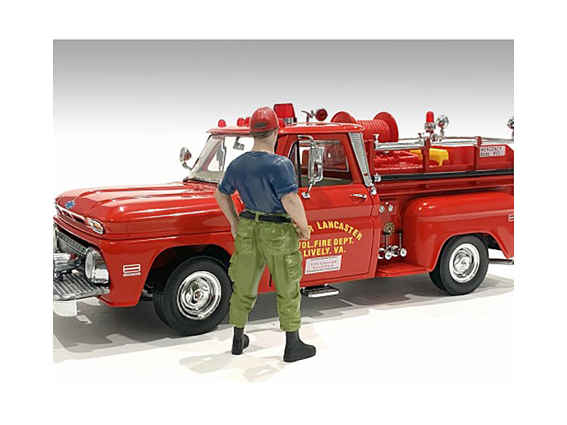 Firefighters Duty Model Firefighter Figure First Responders