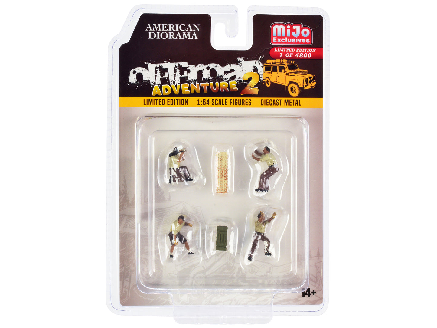 Set of Diecast Model Lifestyle Figure