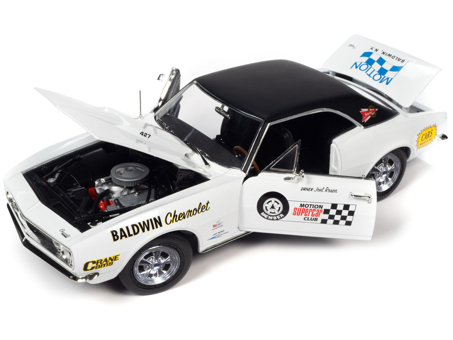 1967 Chevrolet Camaro SS Green Diecast Model Car