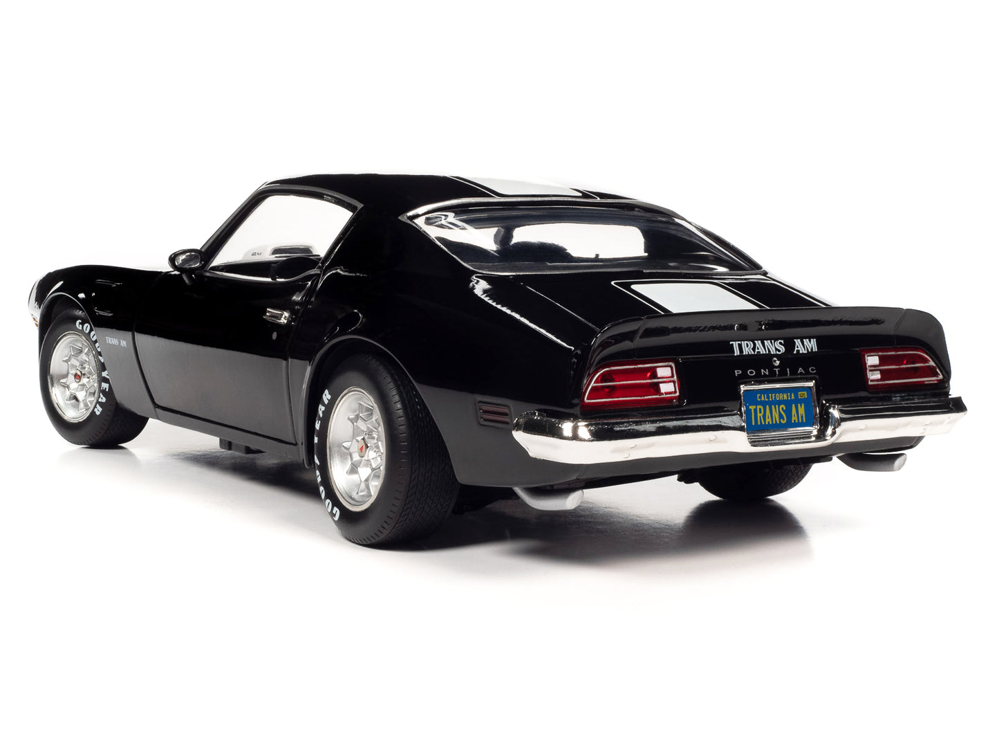 1972 Pontiac Firebird T Black Diecast Model Car
