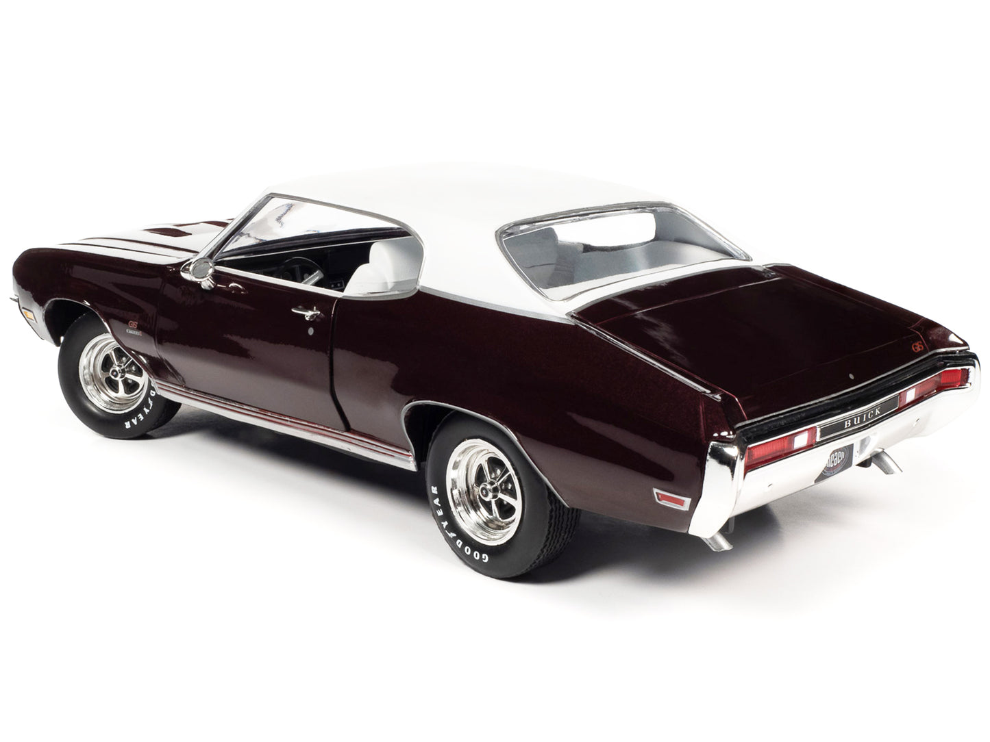 1970 Buick GS Stage Red Diecast Model Car
