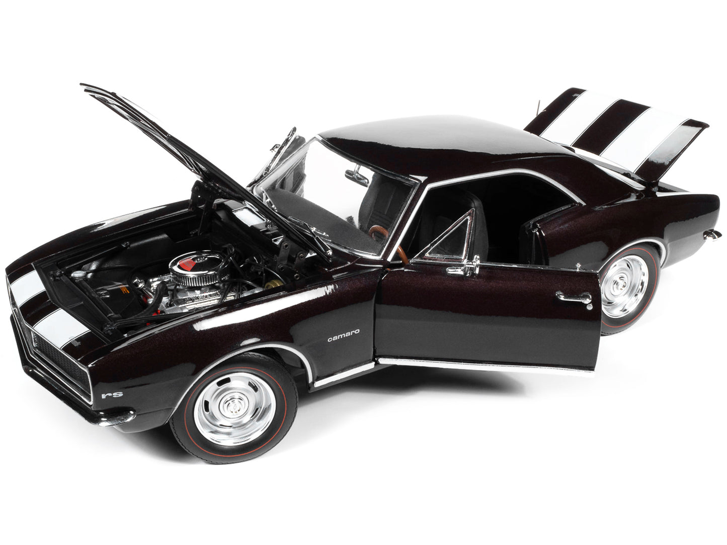 1967 Chevrolet Camaro Z Purple Diecast Model Car