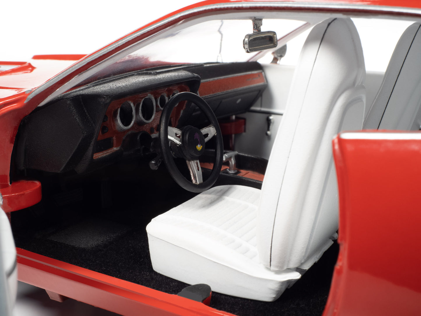 1972 Plymouth Road Runner Red Diecast Model Car