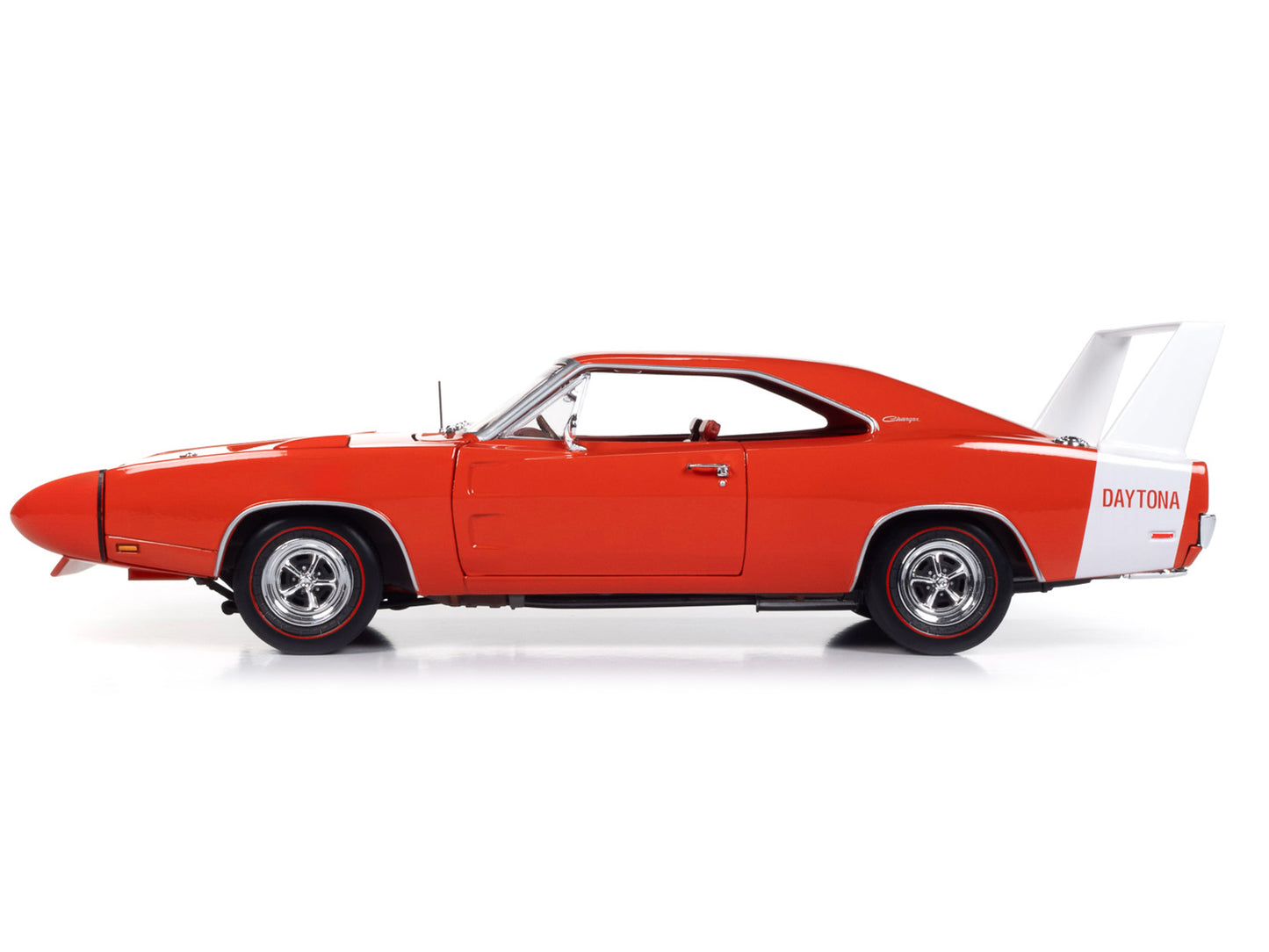 1969 Dodge Charger Daytona Red Diecast Model Car