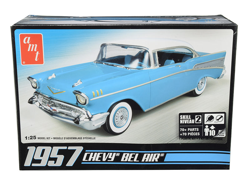 1957 Chevrolet Bel Air 1:25 Scale Plastic Model Model Kit to Build