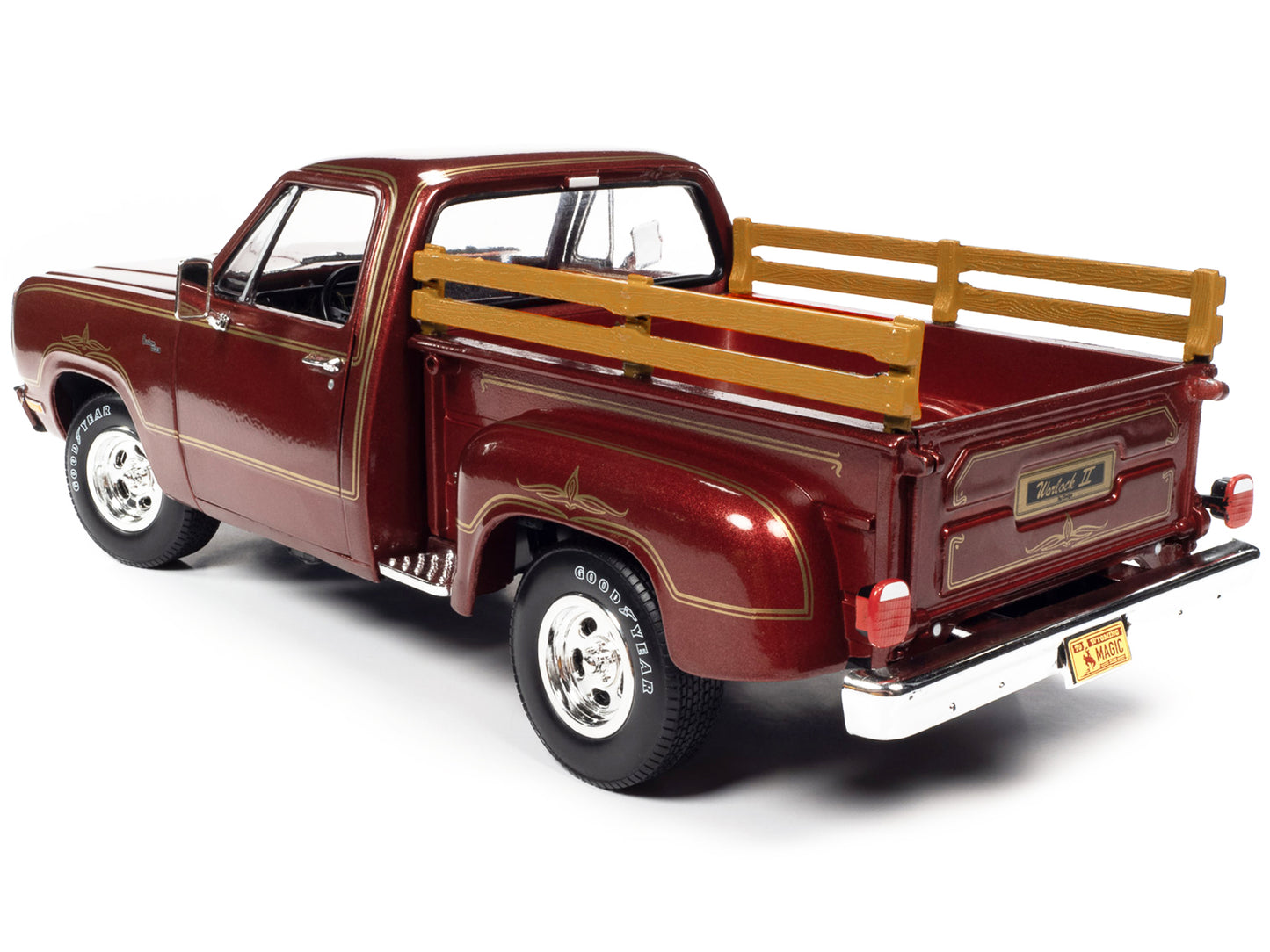 1979 Dodge Warlock II Red Diecast Model Pickup Truck
