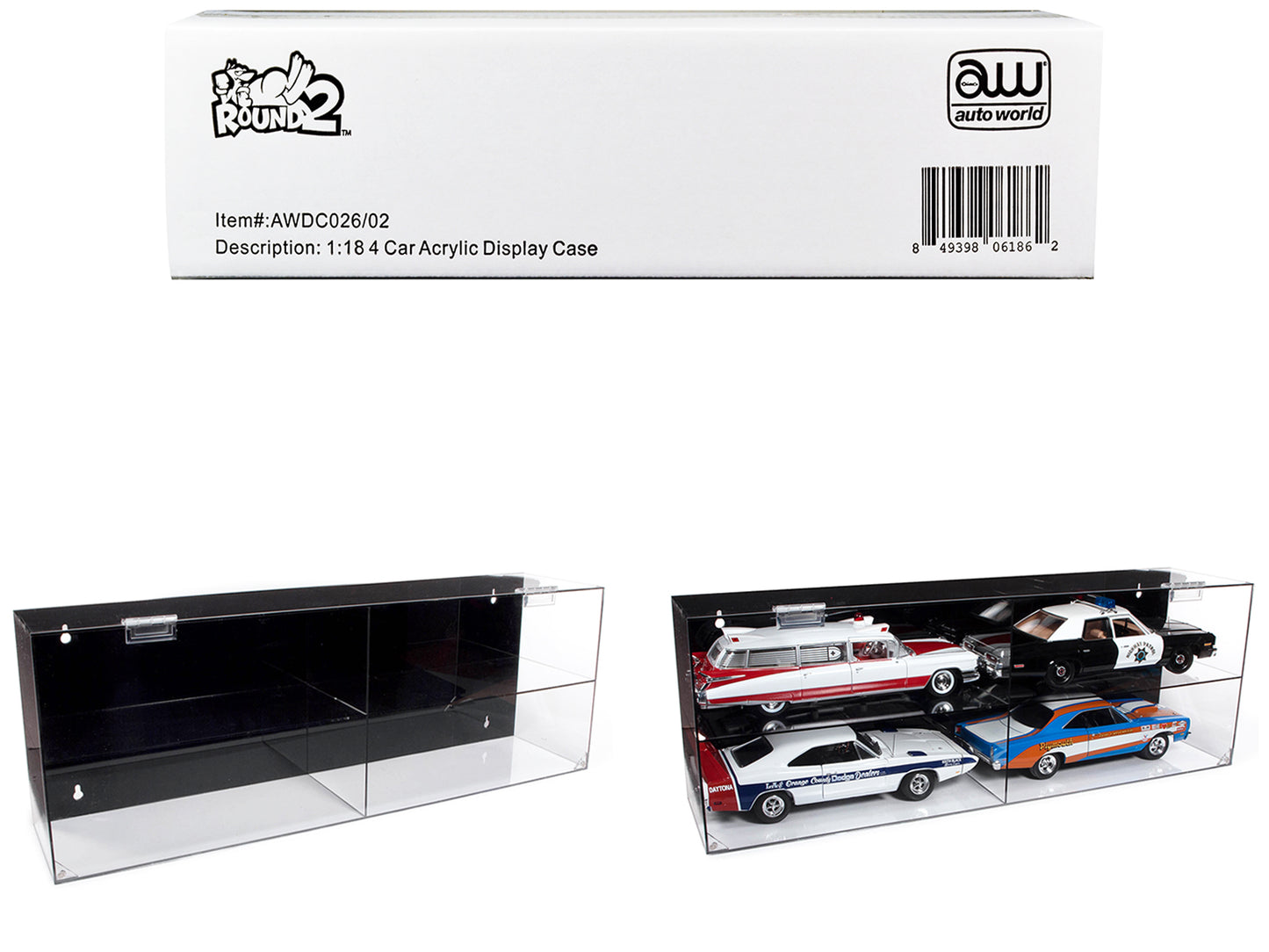 4Acrylic Display Model Display Case