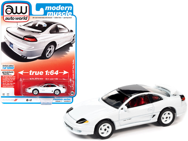 1992 Dodge Stealth R White Diecast Model Car