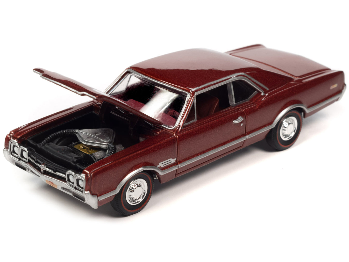 1966 Oldsmobile 442 Autumn Bronze Diecast Model Car