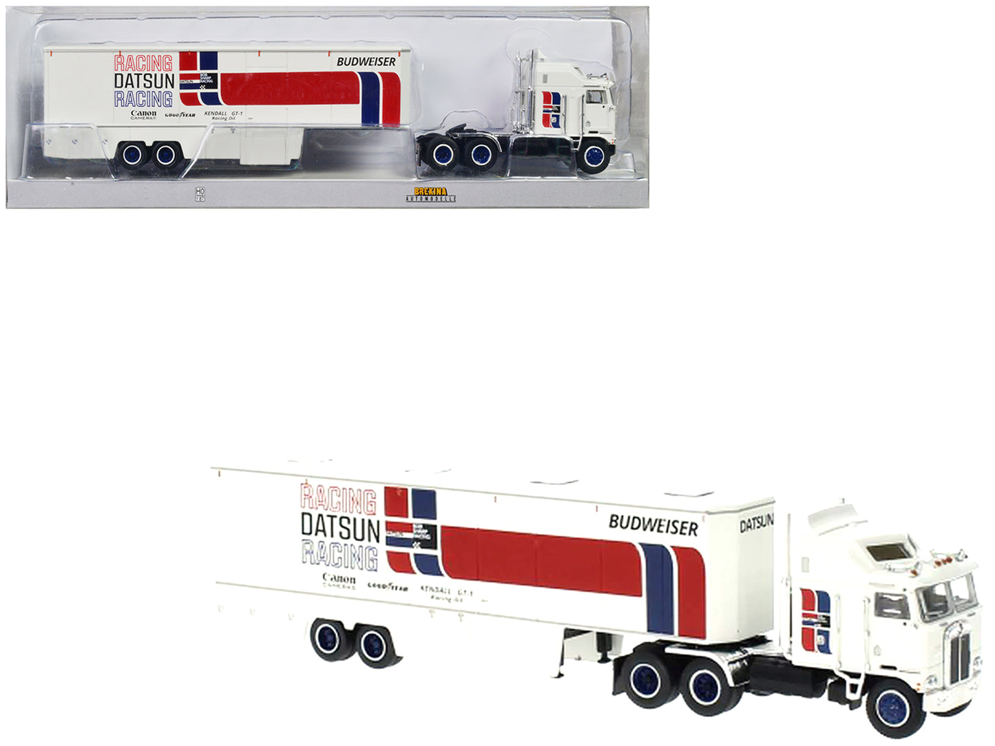 1980 Kenworth K-100 White Model Auto Transport/Car Hauler