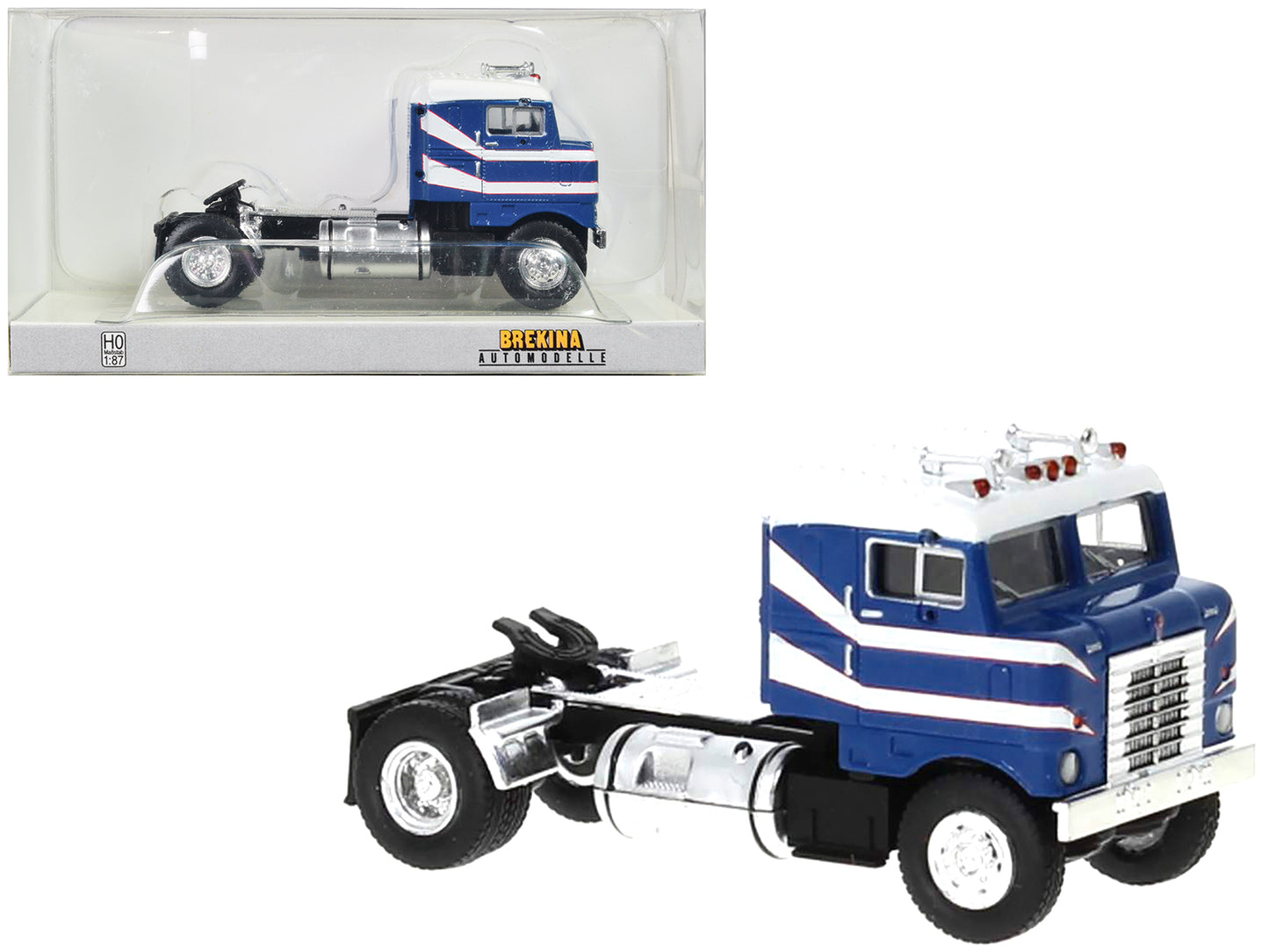1950 Kenworth Bullnose Blue Model Truck Tractor