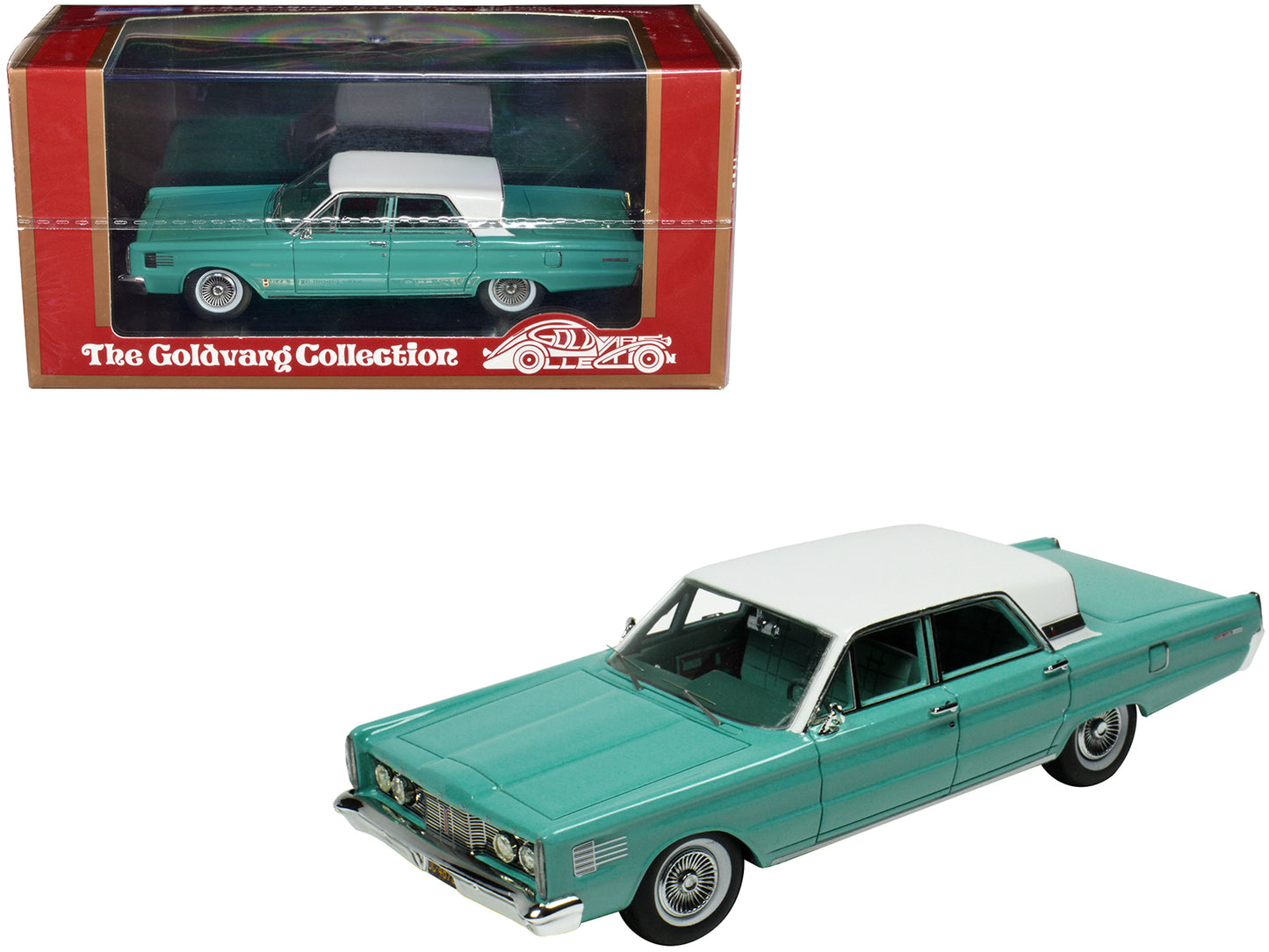 1965 Mercury Park Lane Blue Model Car