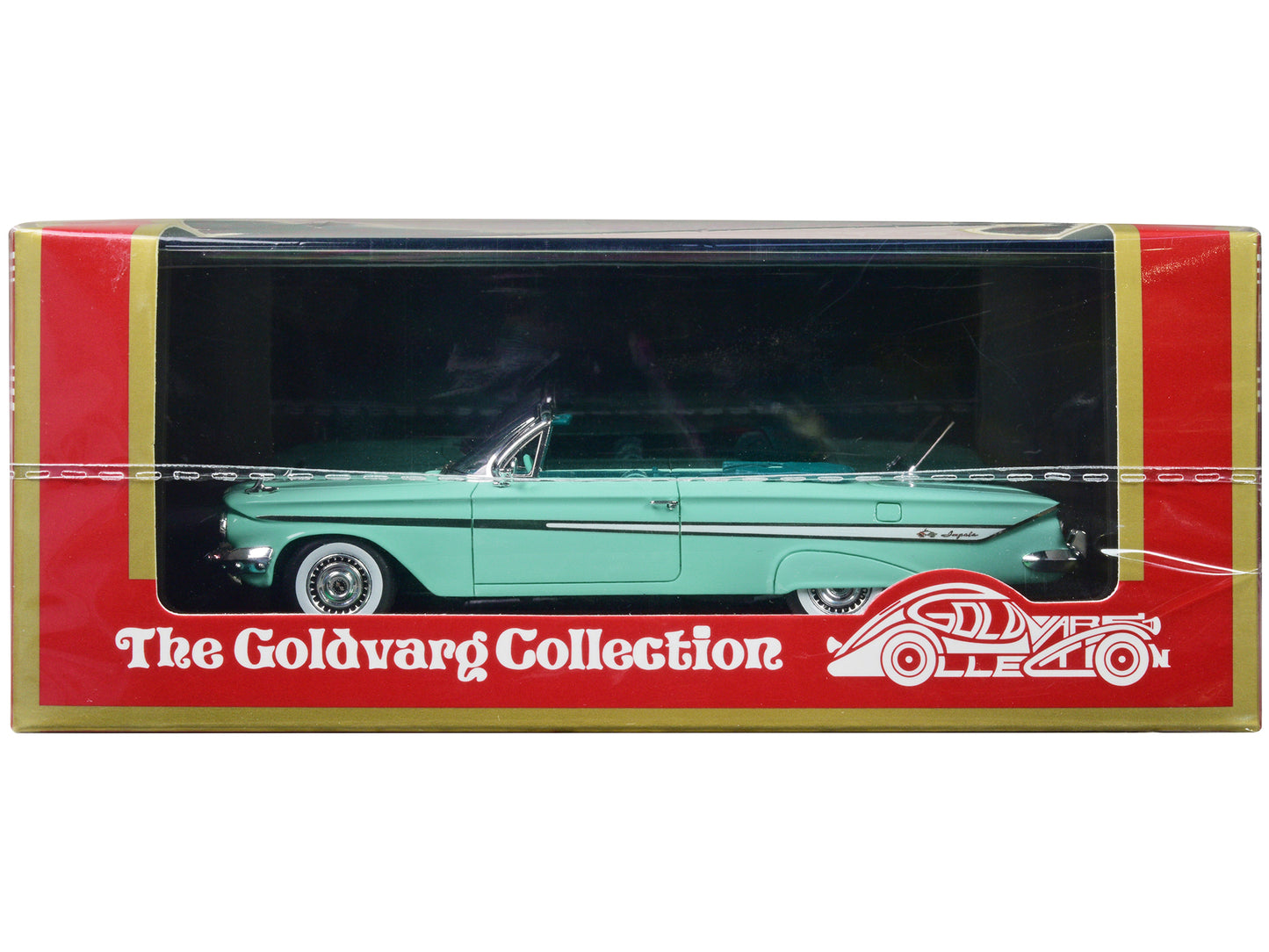 1961 Chevrolet Impala Convertible Green Model Car