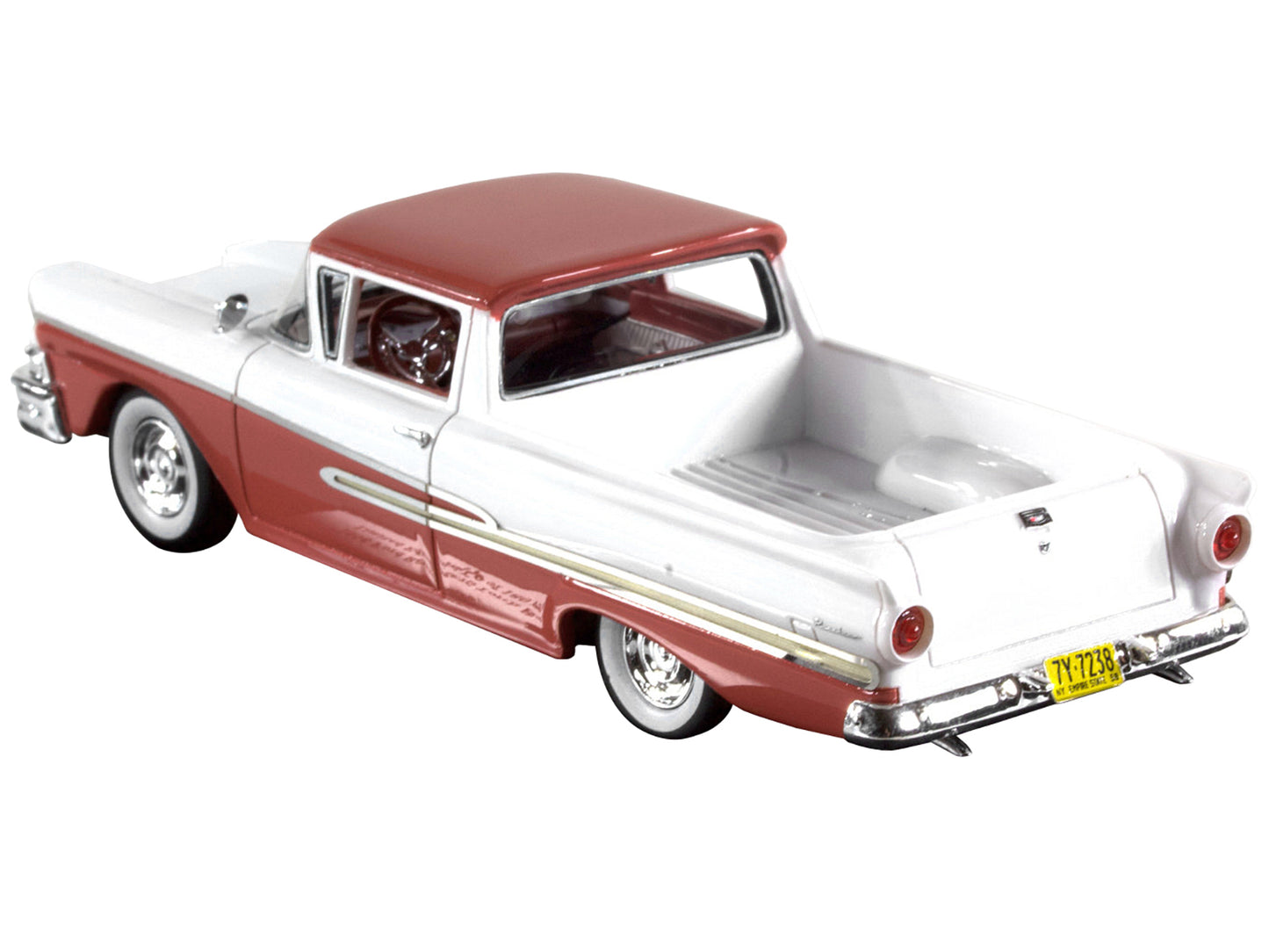 1958 Ford Ranchero Torch Red Model Car