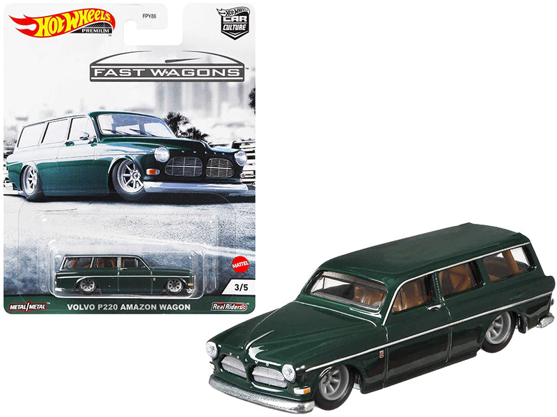 Volvo P Green Diecast Model Car