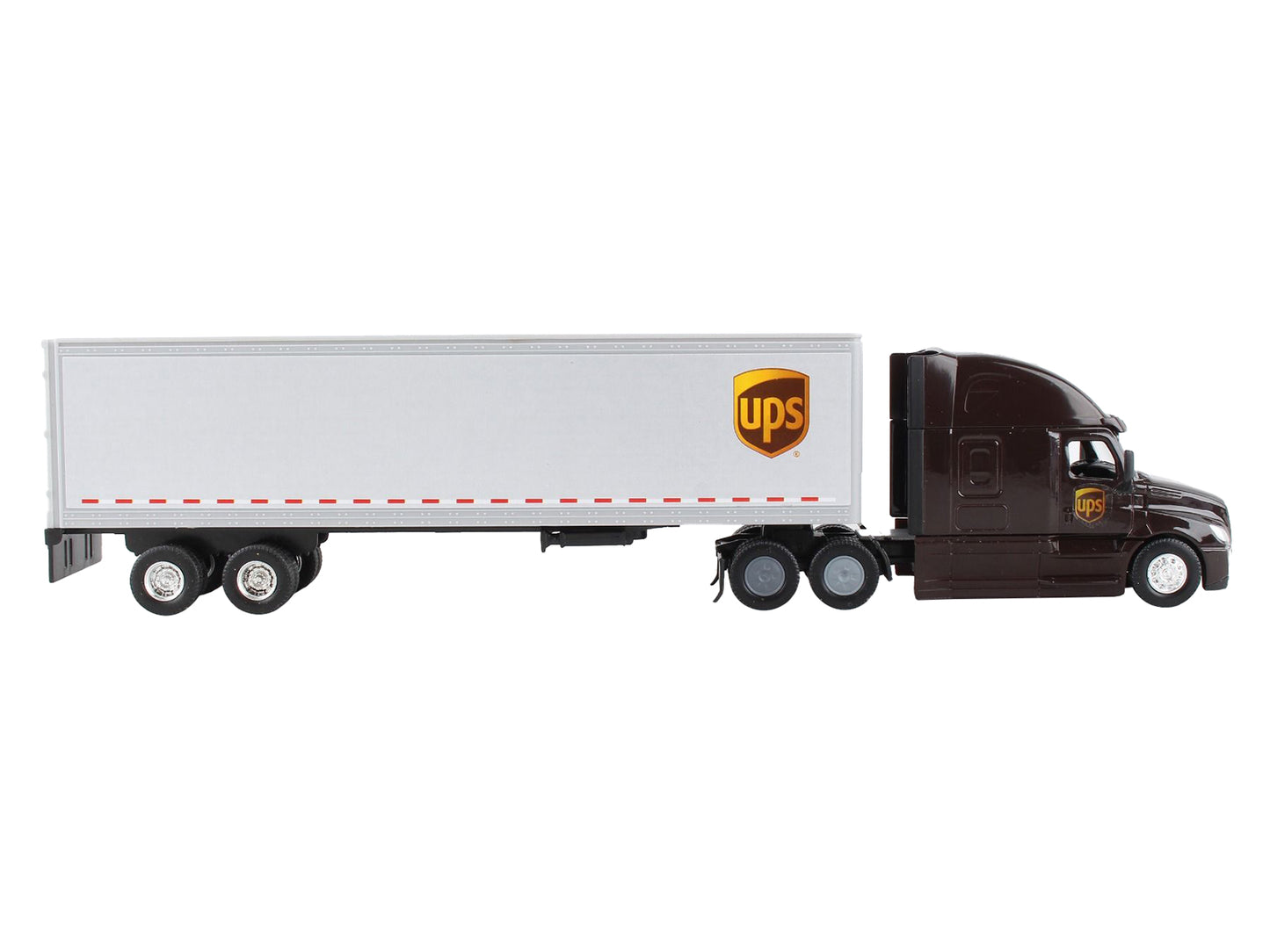 UPS Brown Diecast Model Tractor Trailer