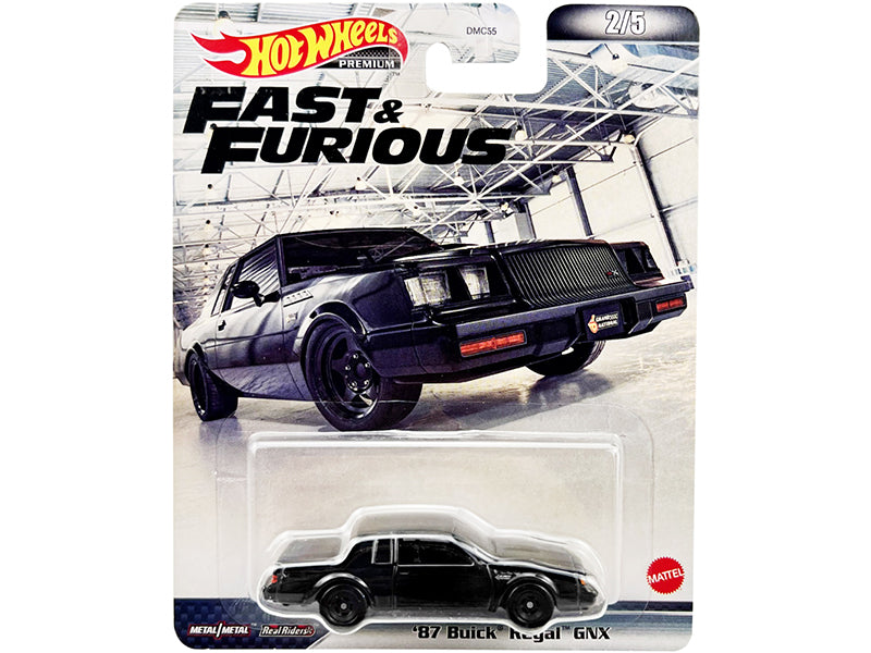1987 Buick Regal GNX Black Diecast Model Car