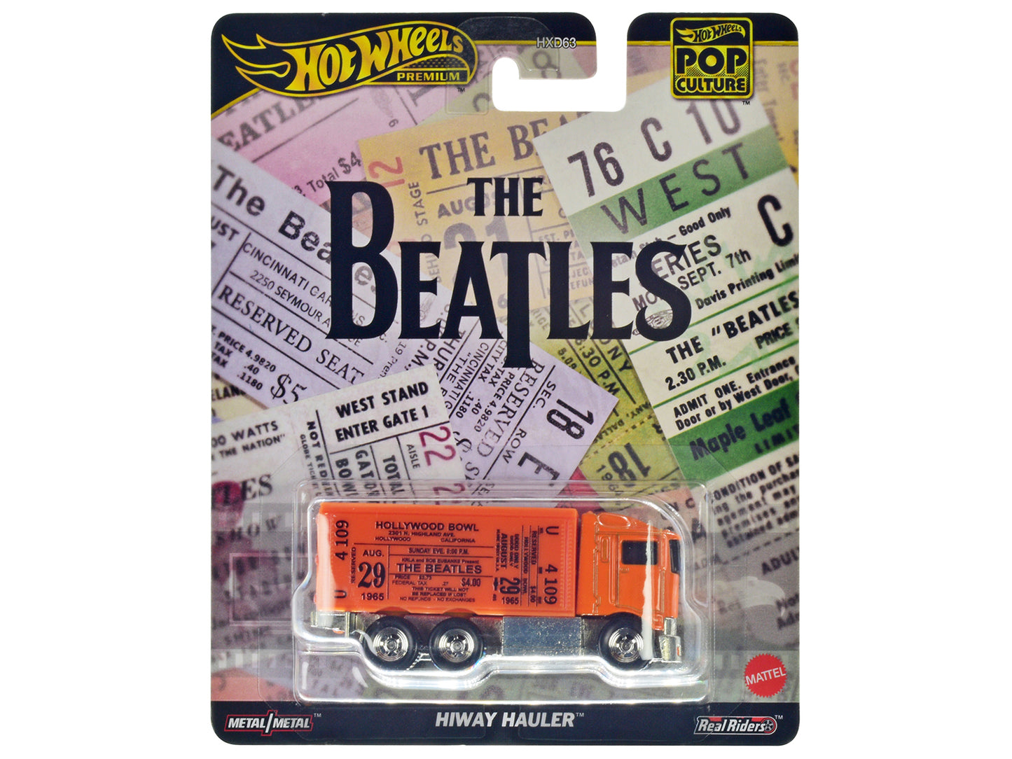 Hiway Hauler Orange Diecast Model Box/Van Truck