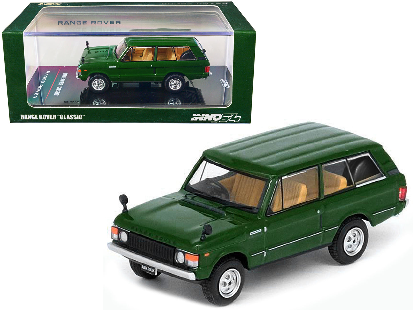 Land Rover Range Rover Green Diecast Model Car