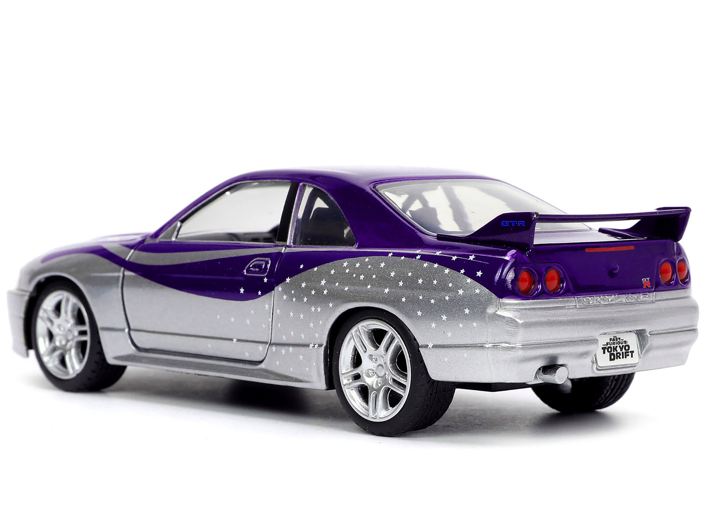 1995 Nissan Skyline GT Purple Diecast Model Car