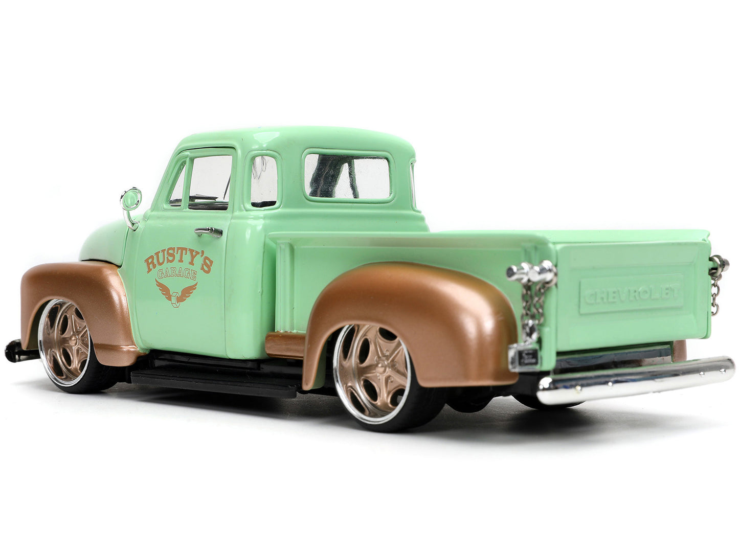 1953 Chevrolet 3100 Green Diecast Model Pickup Truck