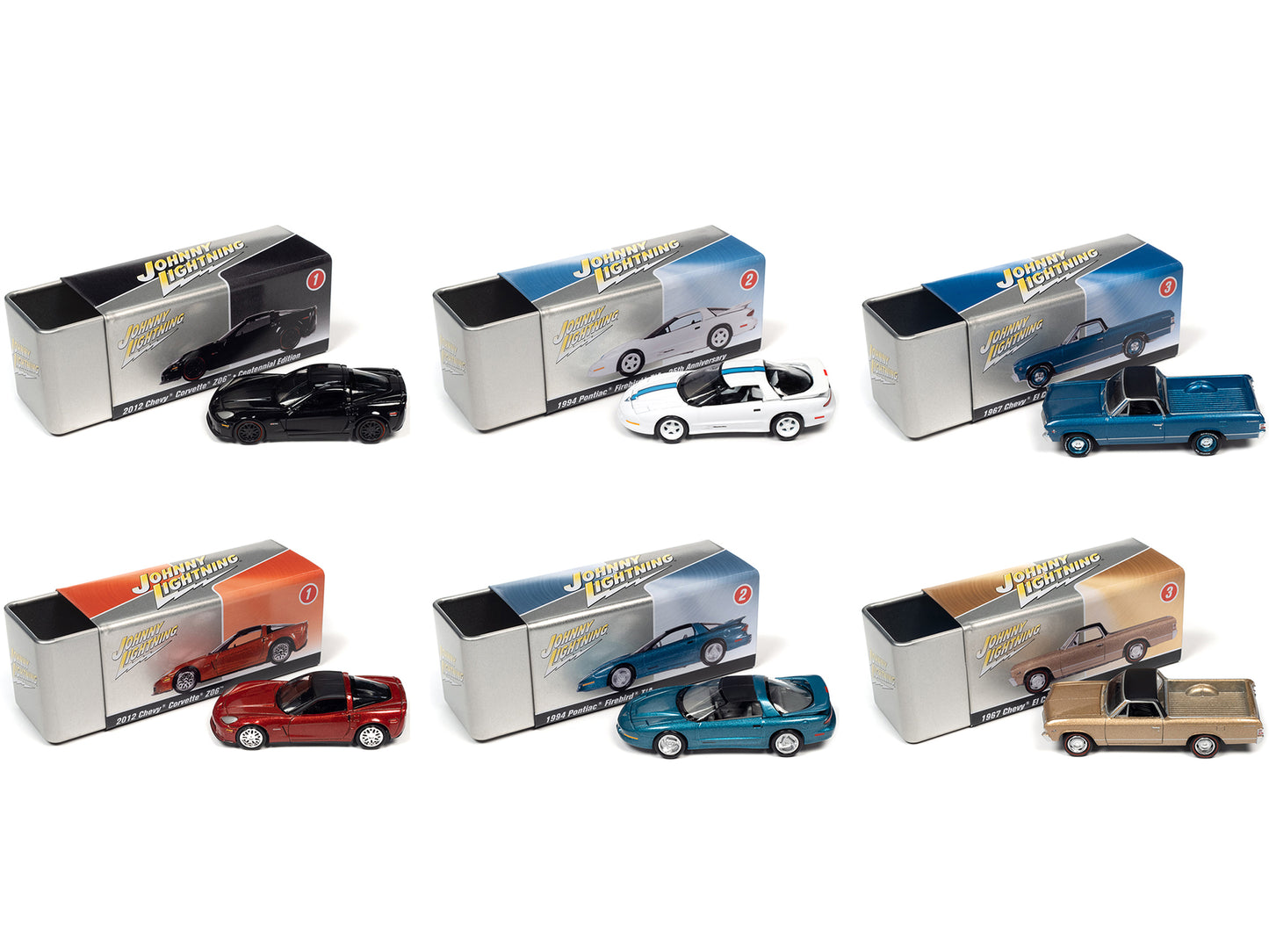 Johnny Lightning Diecast Model Car/Truck Set