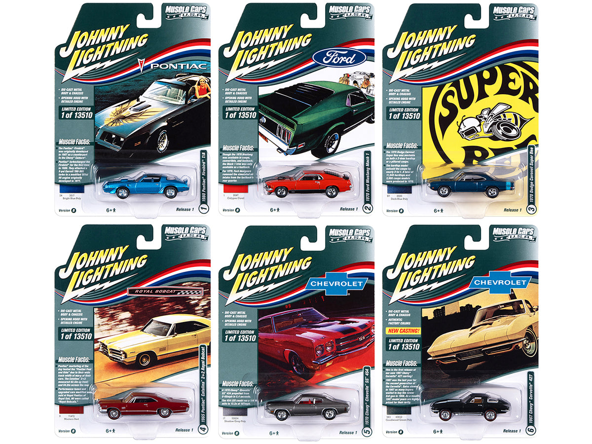 Muscle Diecast Model Car/Truck Set