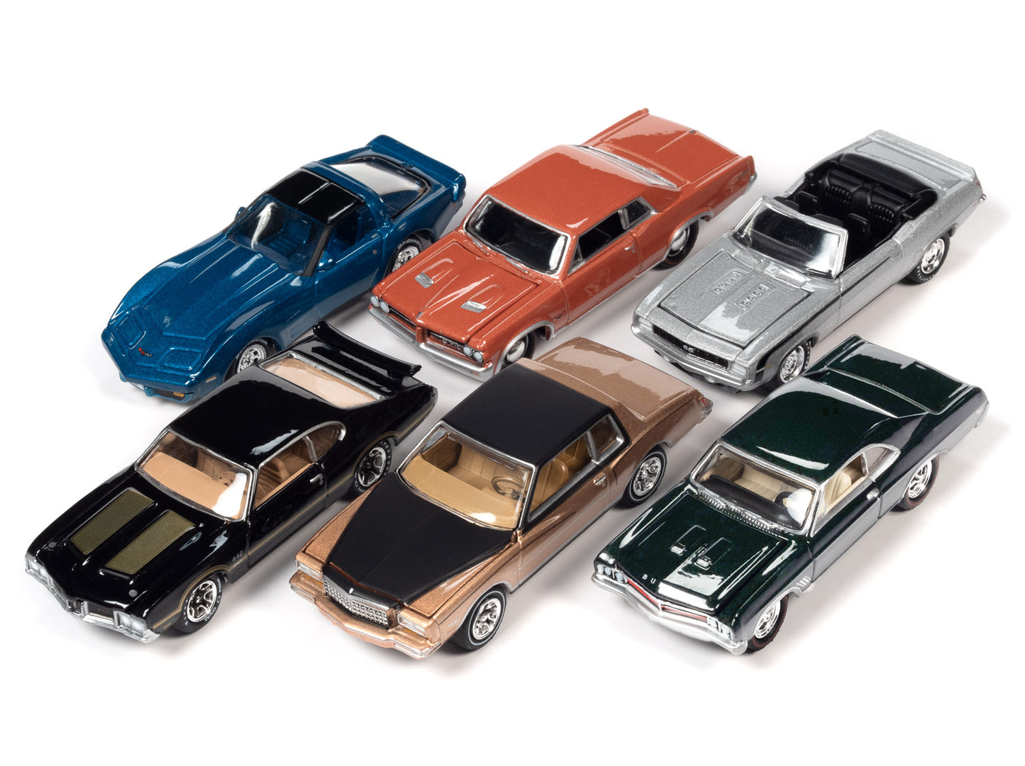 Muscle Cars Diecast Model Car/Truck Set